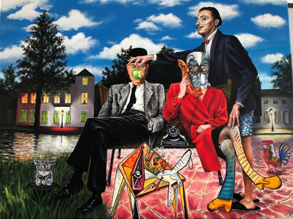 Knipoog naar kunst © Carine Demuyter